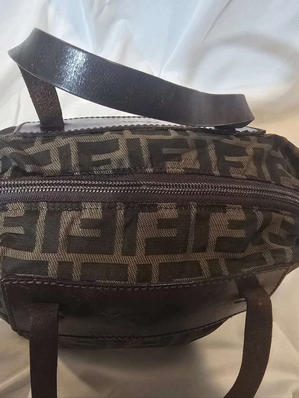 Vintage Fendi Zucca 2-Piece Set – Iconic FF Monogram Totes
